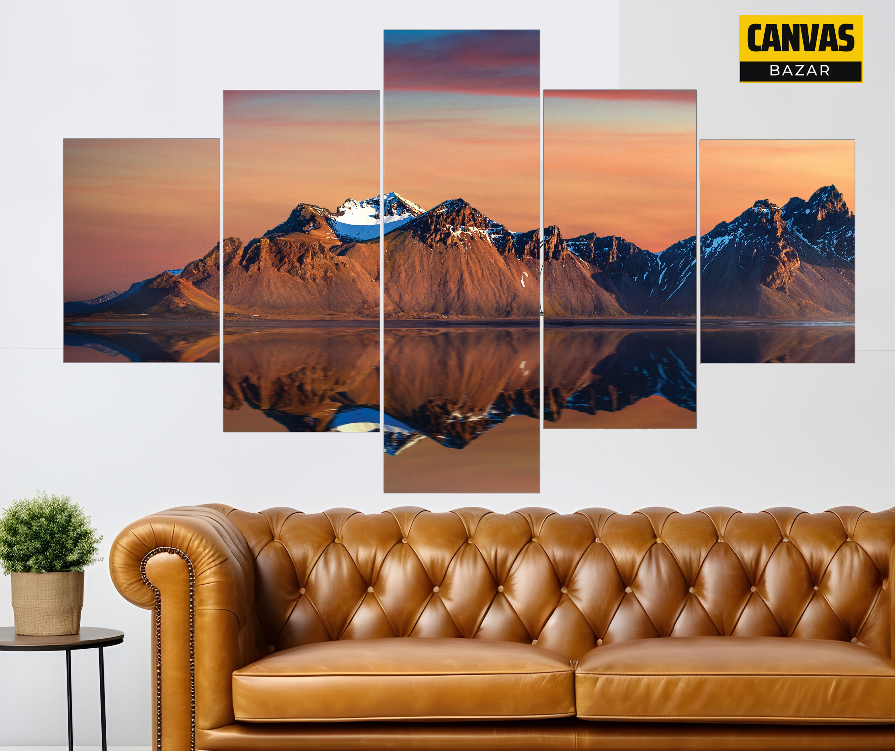 5-Panel Canvas